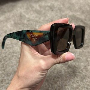 *SOLD*Prada- Square Multi Colored Tortoise Shell sunglasses LNWOT